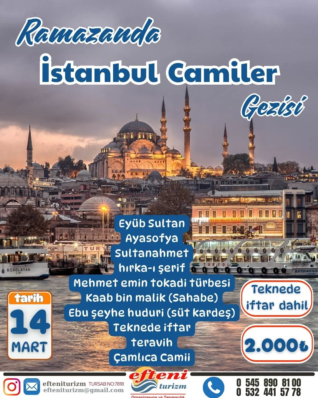 istanbul camiler gezisi